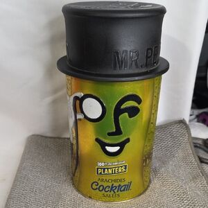 Planters Mr. Peanut Cocktail Peanuts Tin